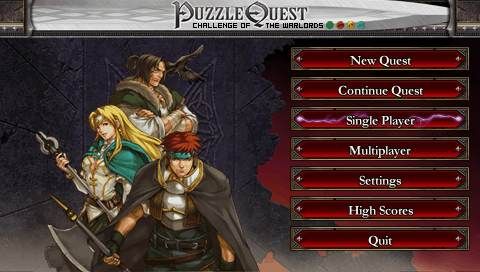 Puzzle Quest: Challenge of the Warlords screenshot 4 for PSP